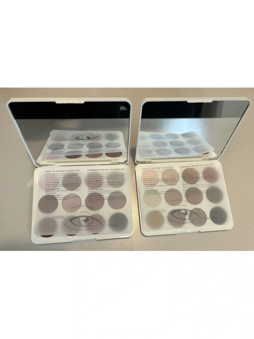 Morphe Eyeshadow Palettes with Brush Set